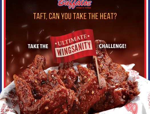 The Ultimate Wingsanity Challenge at Buffalo’s Wings N’ Things